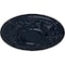Ekena Millwork Oslo Ceiling Medallion (Fits Canopies up to 10 1/2"), 28 1/8"OD x 1 3/4"P, Midnight Dream CM28OSMDF - alternate 2